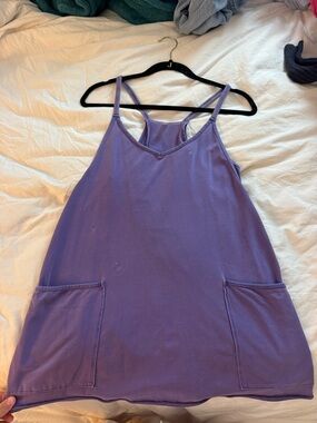 Free People purple, hot shot mini dress